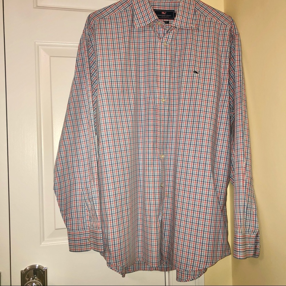 Vineyard Vines Classic Fit Atlantic Whale Shirt